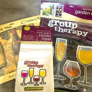 Wine lovers gift set. 3 items included all new and in original packaging.